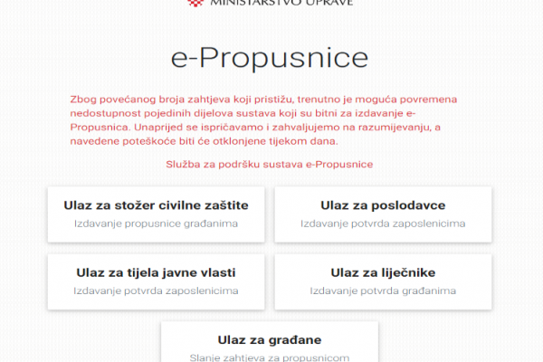 Izdavanje e-propusnice za ribare